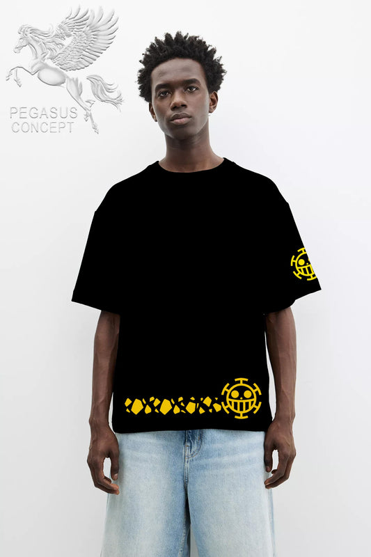 Μπλούζα μακό Premium ποιότητας σε χρώμα μαύρο με τύπωμα Naruto