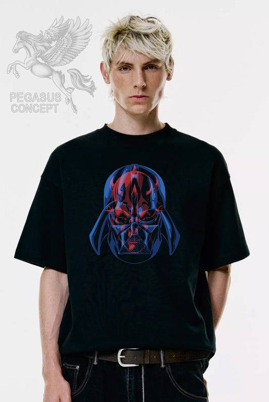 Μπλούζα μακό Premium ποιότητας σε χρώμα μαύρο με τύπωμα Star Wars Darth Vader