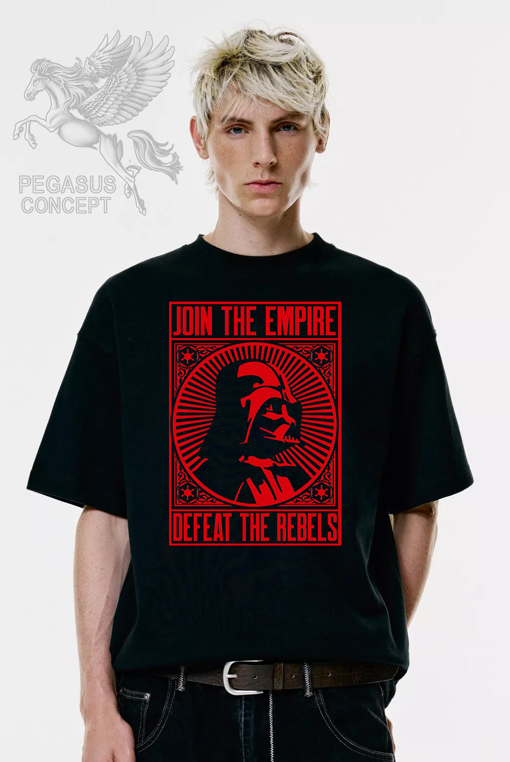 Μπλούζα μακό Premium ποιότητας σε χρώμα μαύρο με τύπωμα Star Wars Sarth Vader