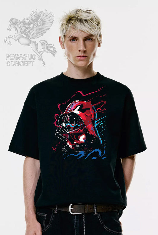 Μπλούζα μακό Premium ποιότητας σε χρώμα μαύρο με τύπωμα Star Wars Sarth Vader