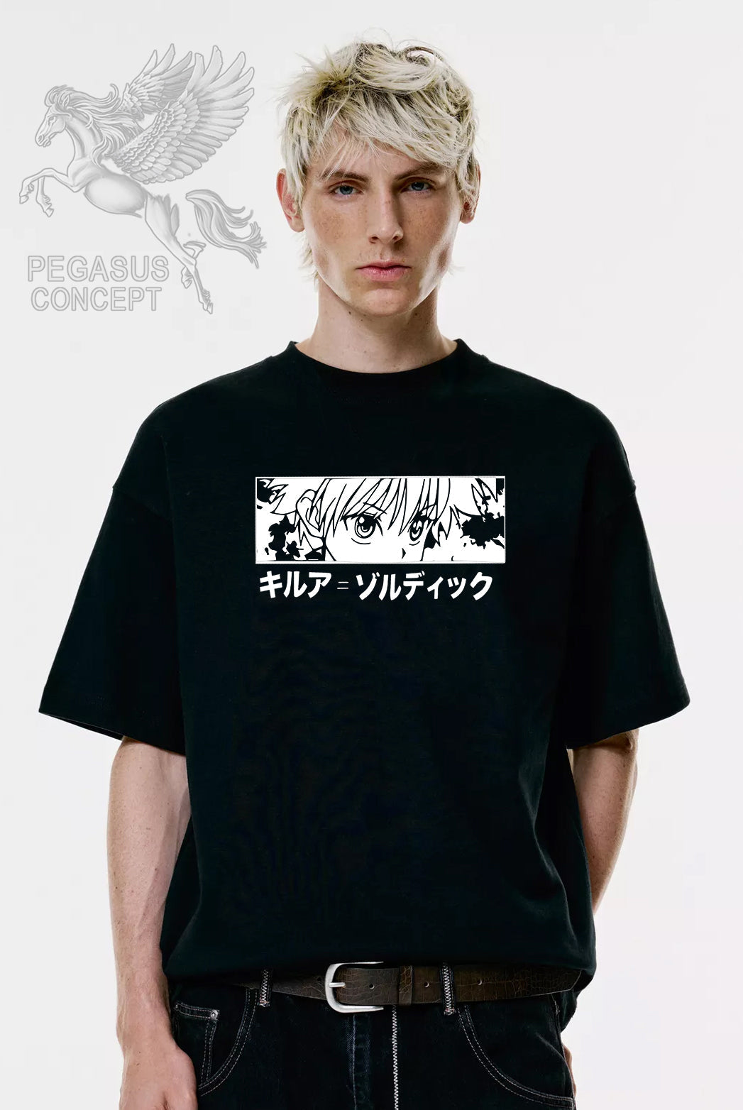 Μπλούζα μακό Premium ποιότητας σε χρώμα μαύρο με τύπωμα  Anime