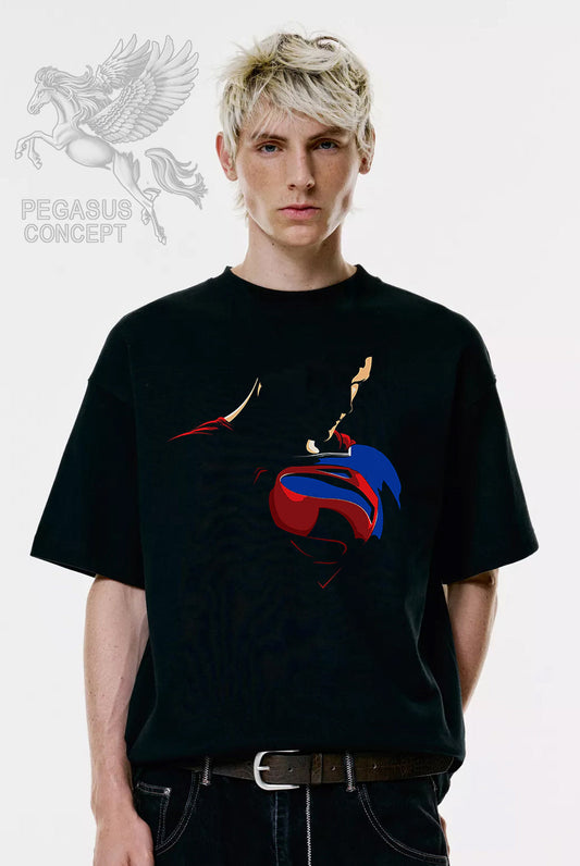 Μπλούζα μακό Premium ποιότητας σε χρώμα μαύρο με τύπωμα Spiderman