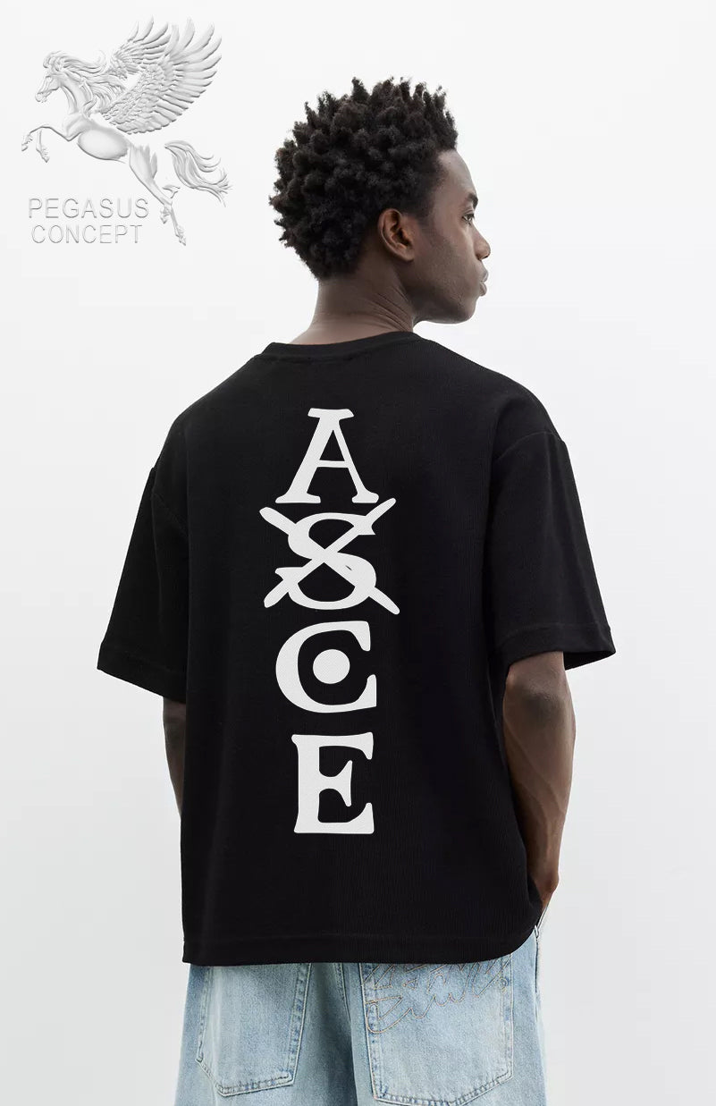 Μπλούζα μακό Premium ποιότητας σε χρώμα μαύρο με τύπωμα One Piece