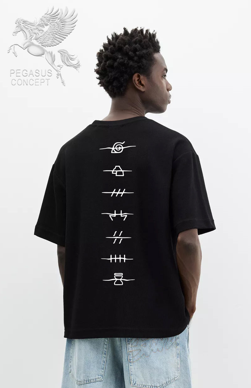 Μπλούζα μακό Premium ποιότητας σε χρώμα μαύρο με τύπωμα One Piece