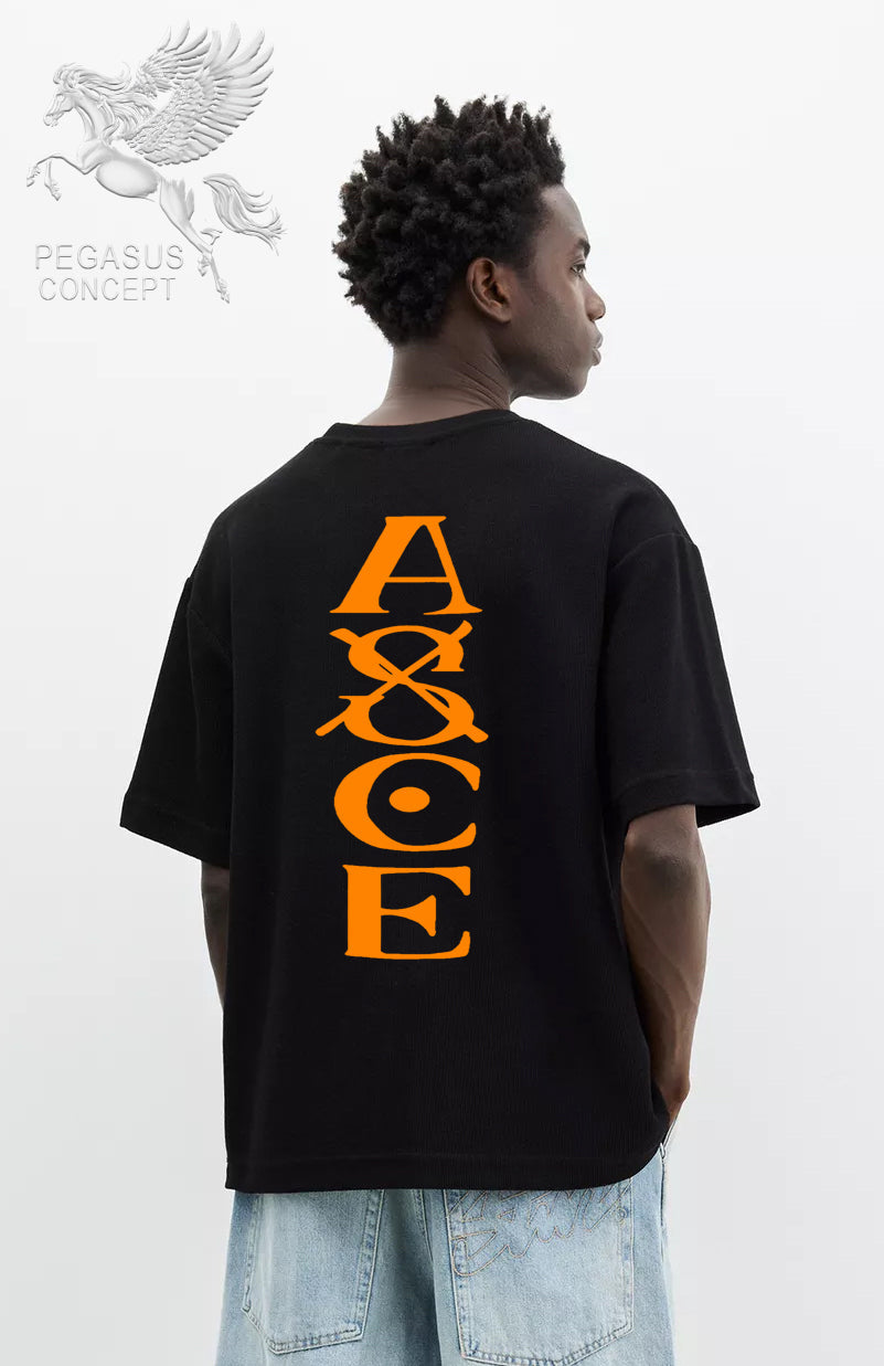 Μπλούζα μακό Premium ποιότητας σε χρώμα μαύρο με τύπωμα One Piece