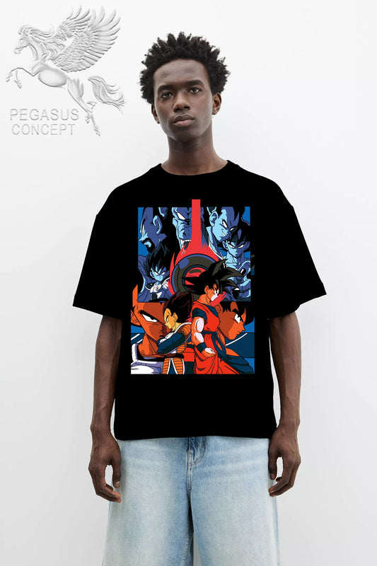 Μπλούζα μακό Premium ποιότητας σε χρώμα μαύρο με τύπωμα Sailor Moon