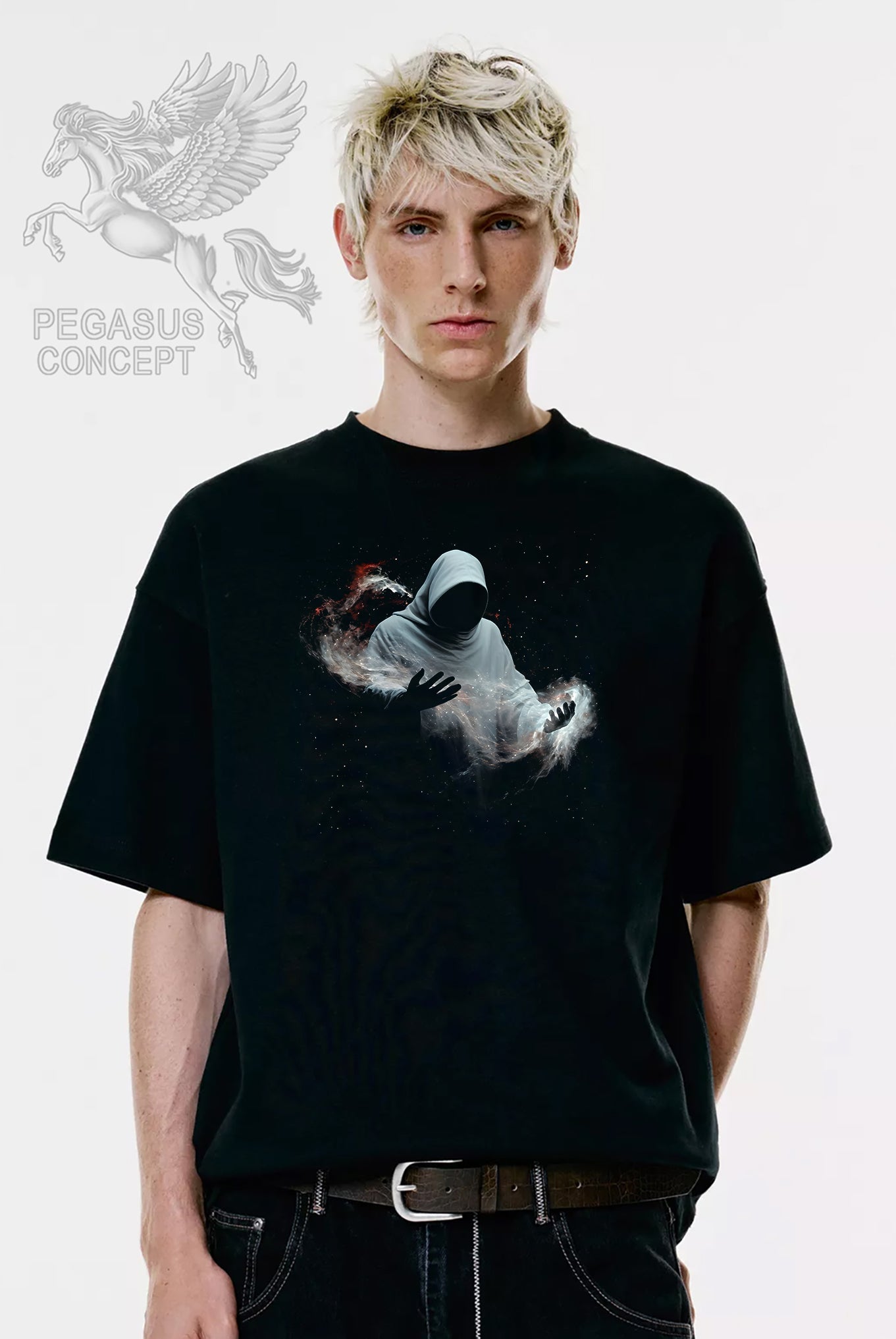 Μπλούζα μακό Premium ποιότητας σε χρώμα μαύρο με τύπωμα Universal Creator