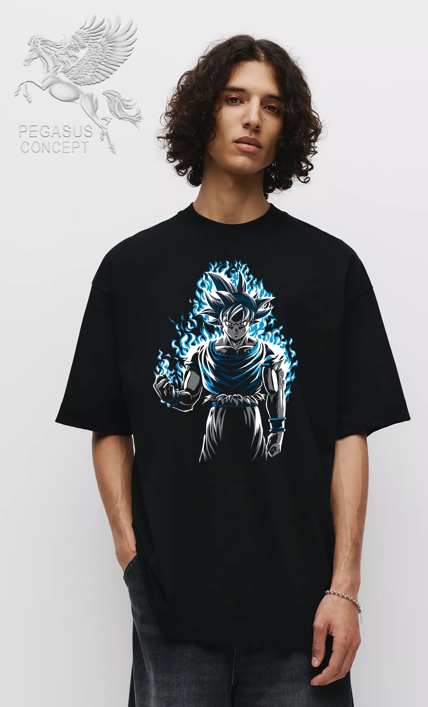 Μπλούζα μακό Premium ποιότητας σε χρώμα μαύρο με τύπωμα Dragon Ball Z