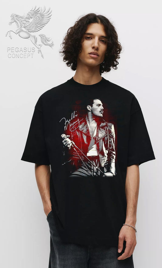 Μπλούζα μακό Premium ποιότητας σε χρώμα μαύρο με τύπωμα Ayrton Senna