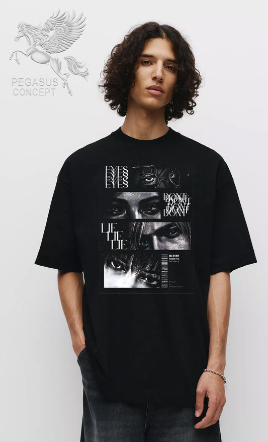 Μπλούζα μακό Premium ποιότητας σε χρώμα μαύρο με τύπωμα Call of Duty