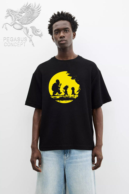 Μπλούζα μακό Premium ποιότητας σε χρώμα μαύρο με τύπωμα Dragon Ball Z