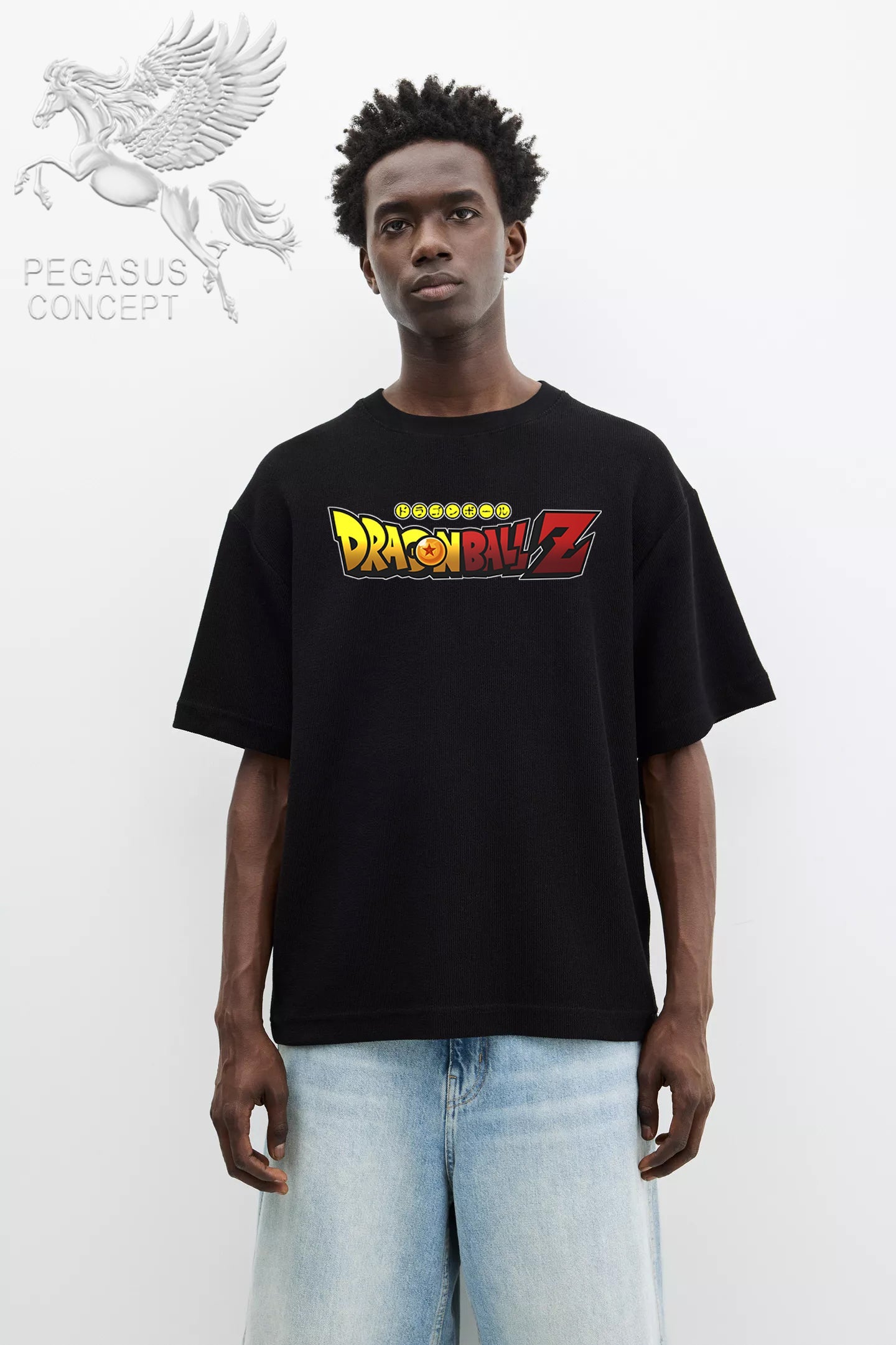 Μπλούζα μακό Premium ποιότητας σε χρώμα μαύρο με τύπωμα Dragon Ball Z