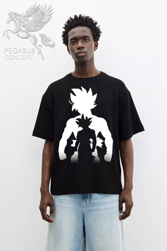 Μπλούζα μακό Premium ποιότητας σε χρώμα μαύρο με τύπωμα Dragon Ball Z