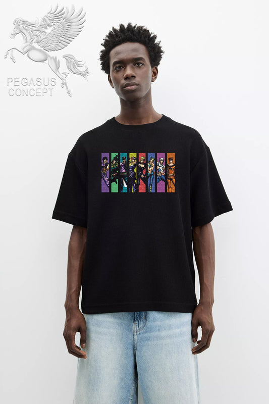 Μπλούζα μακό Premium ποιότητας σε χρώμα μαύρο με τύπωμα Jo Jo's