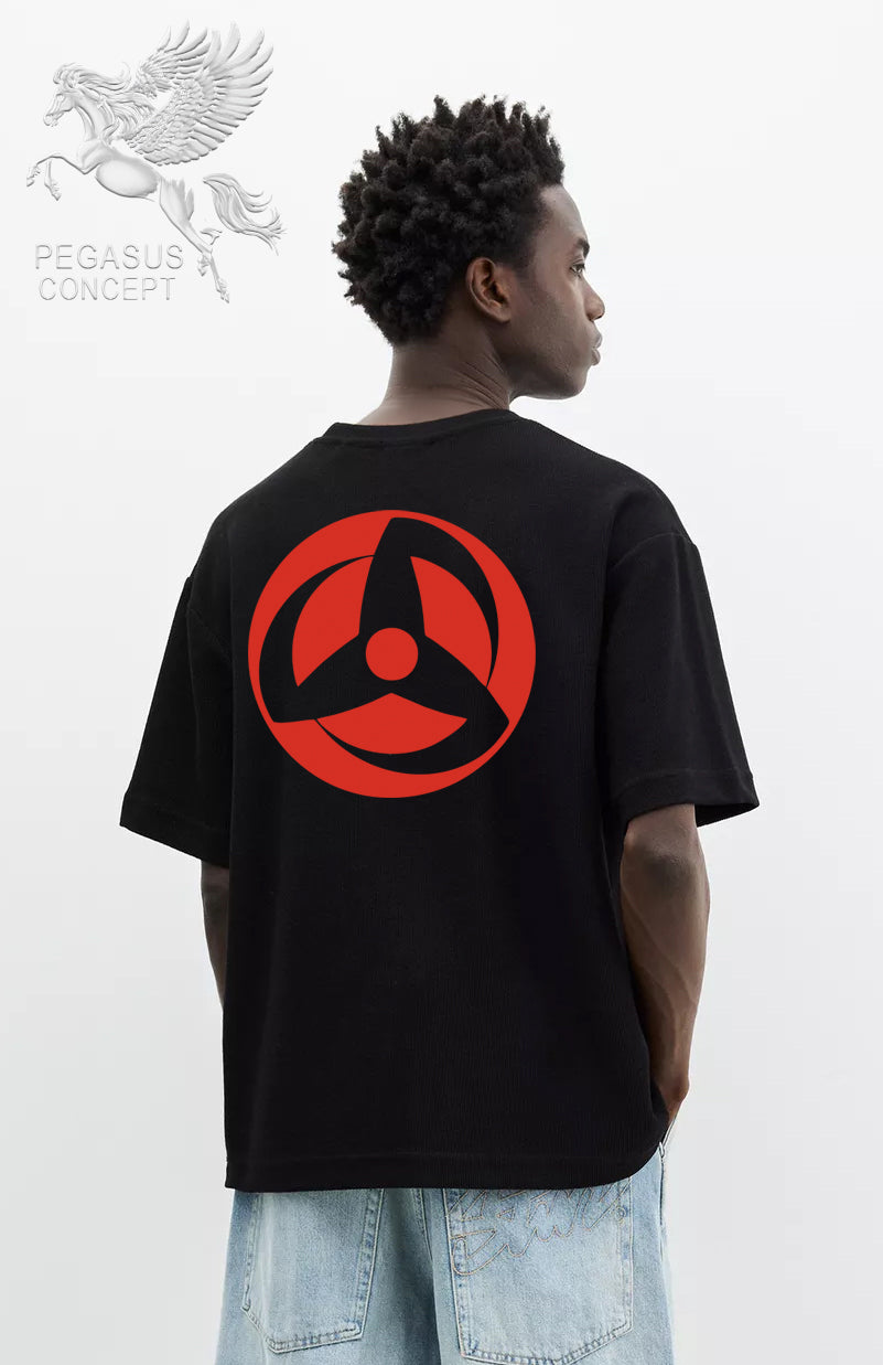 Μπλούζα μακό Premium ποιότητας σε χρώμα μαύρο με τύπωμα One Piece