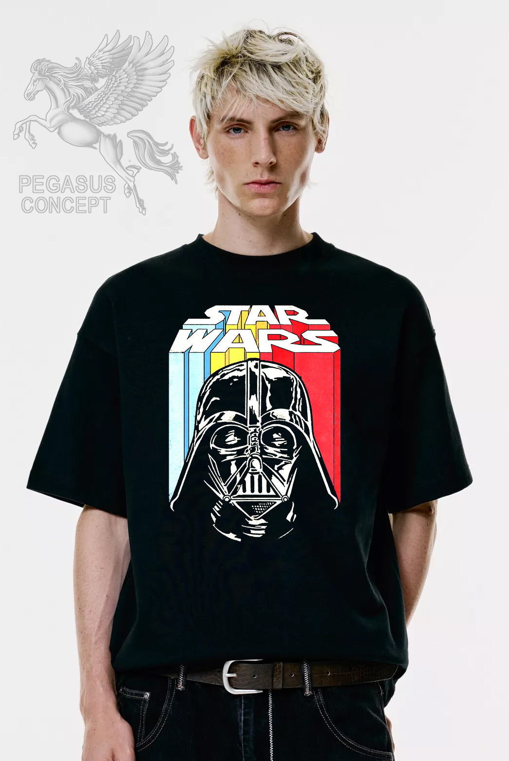Μπλούζα μακό Premium ποιότητας σε χρώμα μαύρο με τύπωμα Star Wars Darth Vader