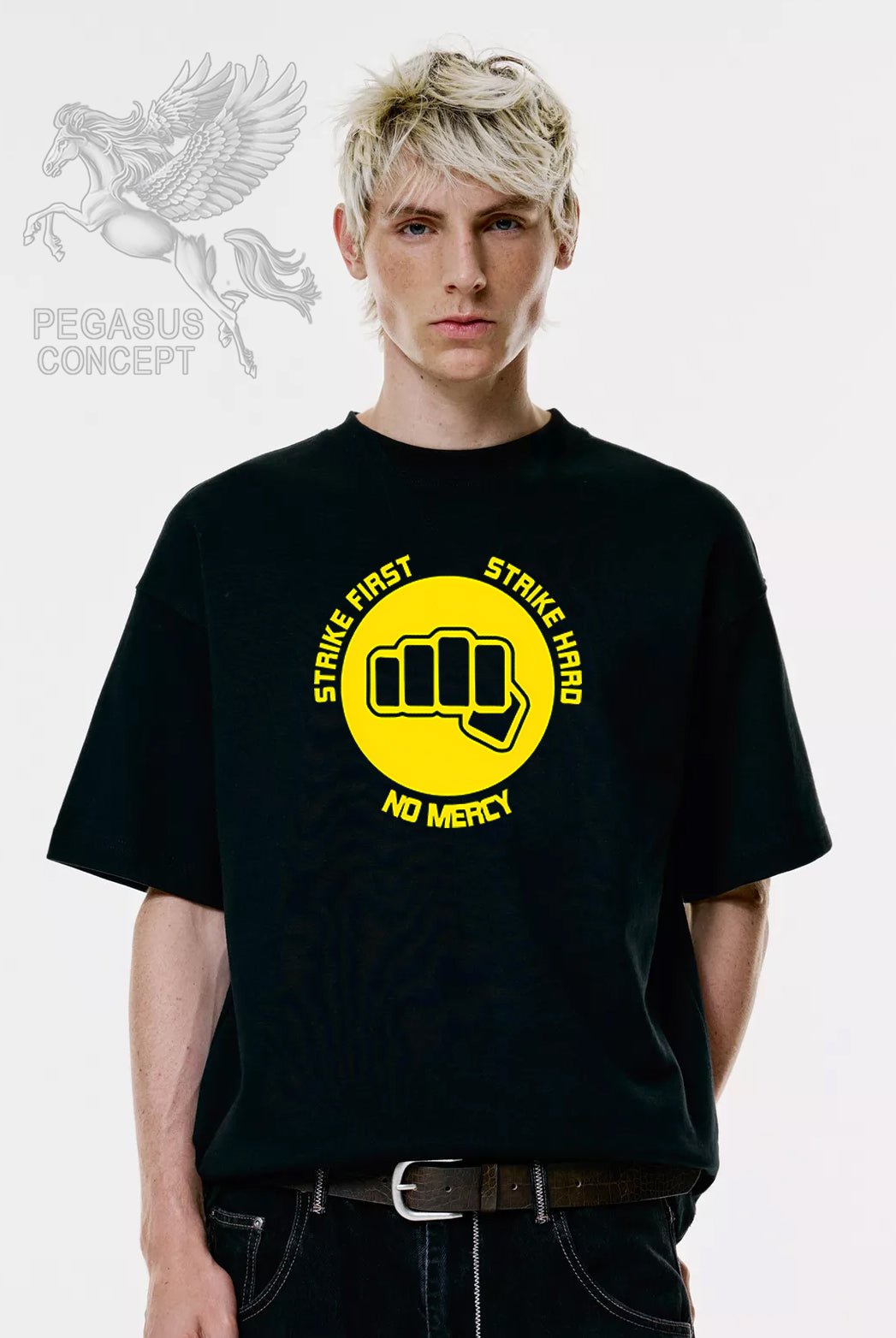 Μπλούζα μακό Premium ποιότητας σε χρώμα μαύρο με τύπωμα Cobra Kai