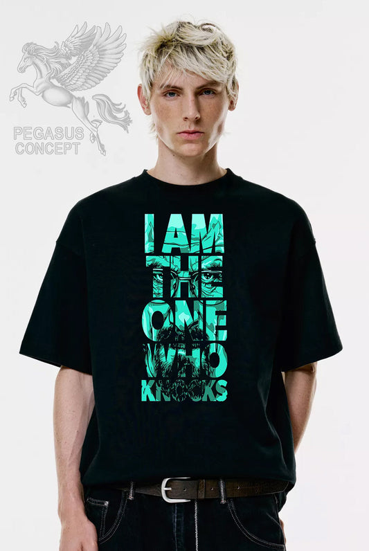 Μπλούζα μακό Premium ποιότητας σε χρώμα μαύρο με τύπωμα Breaking Bad