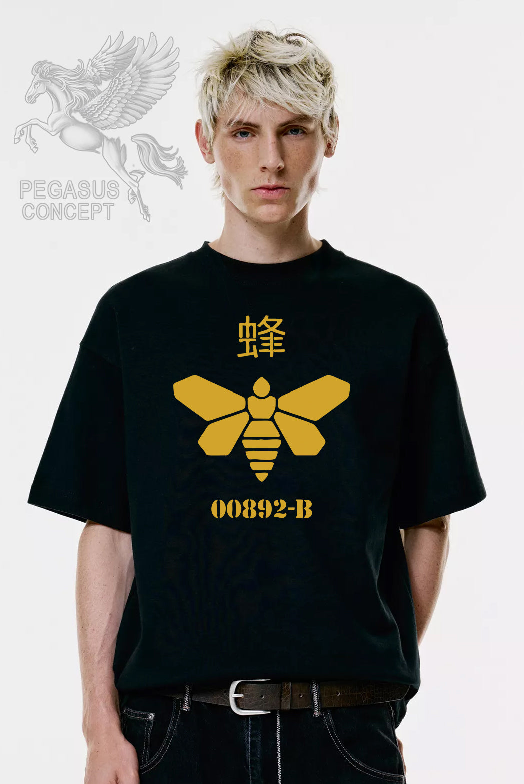 Μπλούζα μακό Premium ποιότητας σε χρώμα μαύρο με τύπωμα Breaking Bad