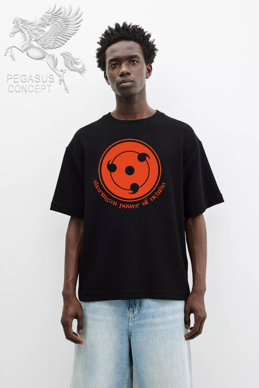 Μπλούζα μακό Premium ποιότητας σε χρώμα μαύρο με τύπωμα One Piece