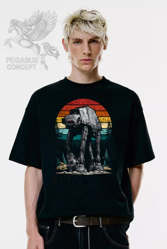 Μπλούζα μακό Premium ποιότητας σε χρώμα μαύρο με τύπωμα Star Trek