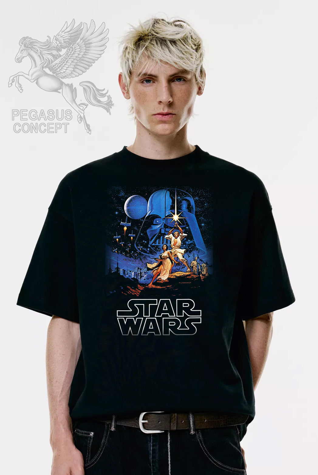 Μπλούζα μακό Premium ποιότητας σε χρώμα μαύρο με τύπωμα Star Trek