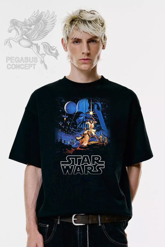 Μπλούζα μακό Premium ποιότητας σε χρώμα μαύρο με τύπωμα Star Trek