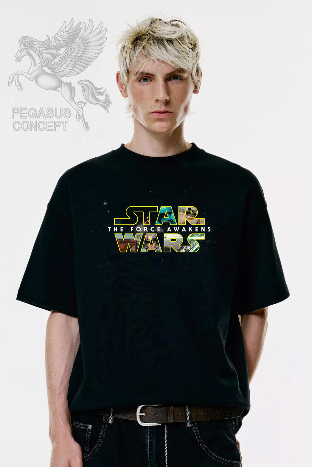 Μπλούζα μακό Premium ποιότητας σε χρώμα μαύρο με τύπωμα Star Trek