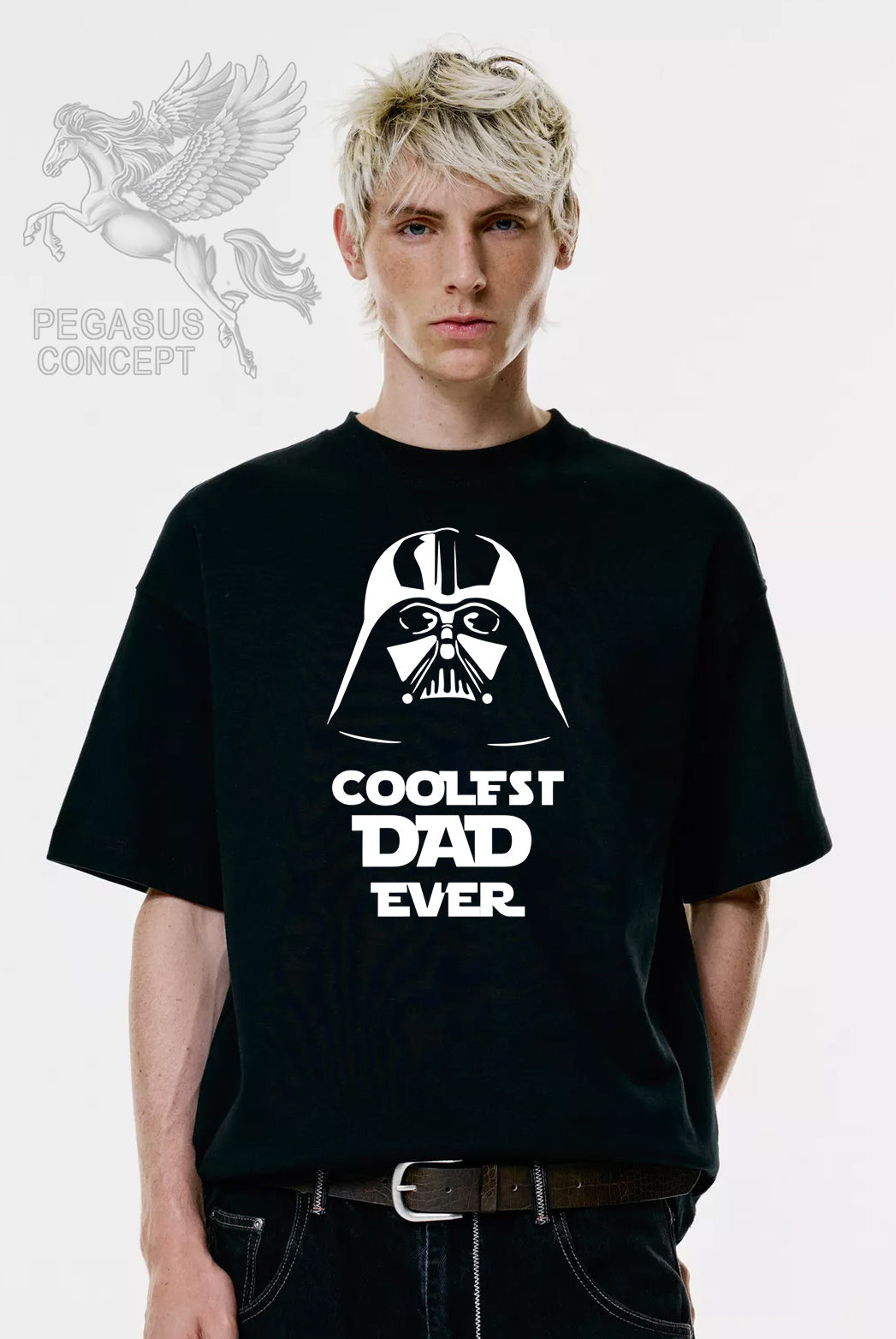 Μπλούζα μακό Premium ποιότητας σε χρώμα μαύρο με τύπωμα Star Wars Darth Vader